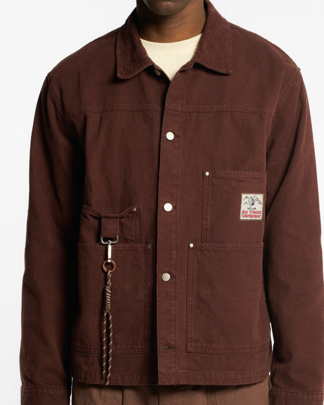 Au Vieux Campeur - Congés Payés - Veste Canva Henri - Chocolat
