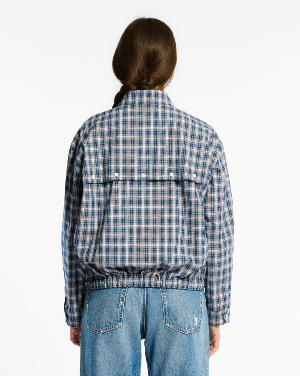 Au Vieux Campeur - Congés Payés - Claude checked jacket - Blue & White
