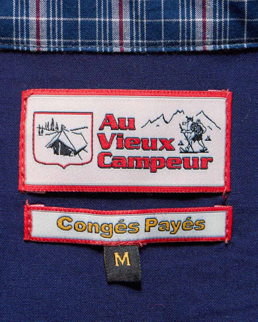 Au Vieux Campeur - Congés Payés - Claude checked jacket - Blue & White