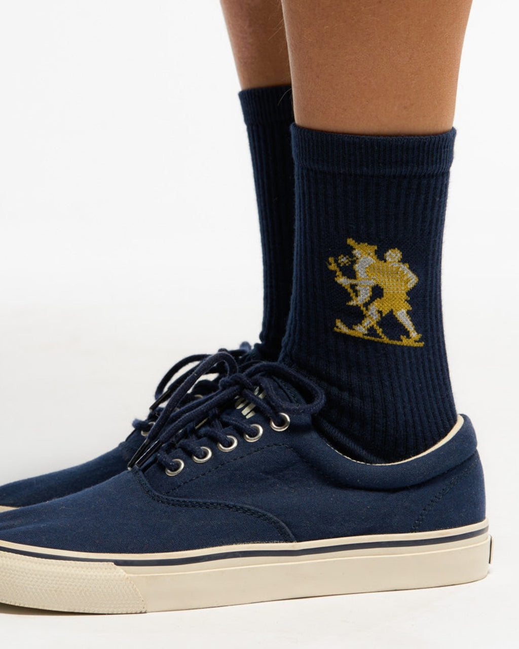 Au Vieux Campeur - Congés Payés - Marcheur Socks - Navy