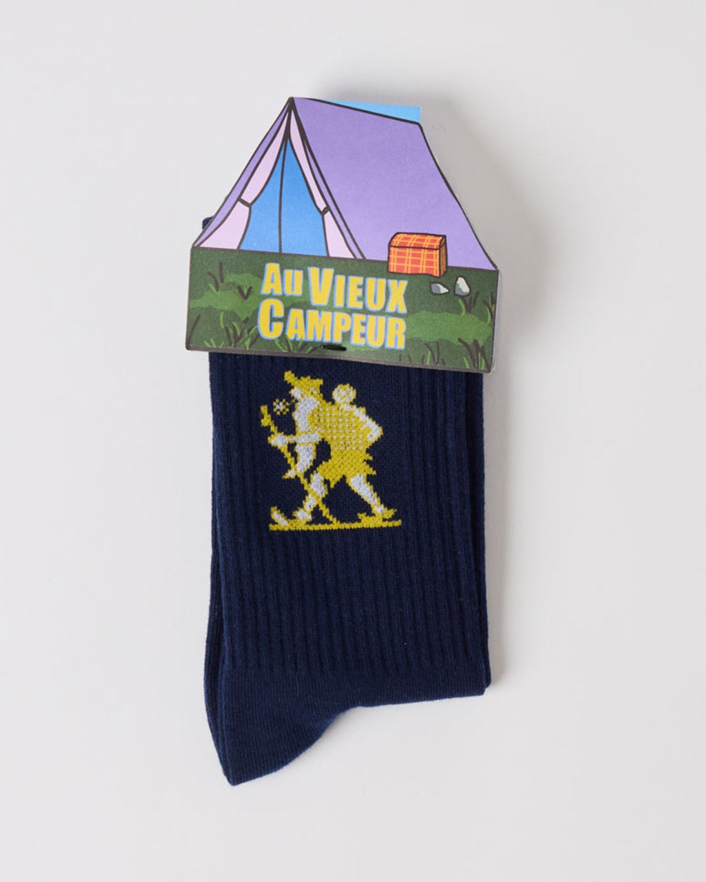 Au Vieux Campeur - Congés Payés - Marcheur Socks - Navy