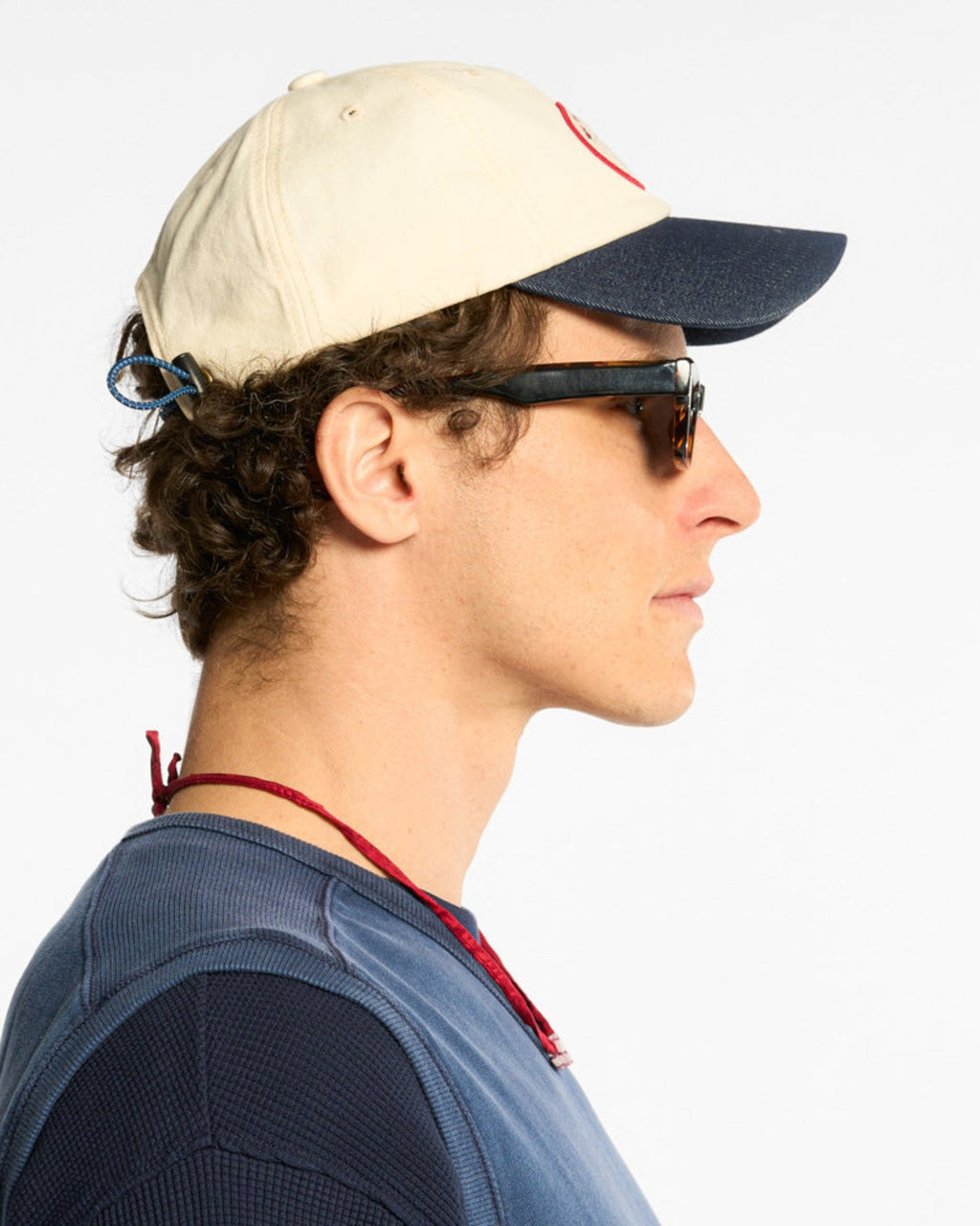 Au Vieux Campeur - Congés Payés - Casquette André - Bleu & Blanc