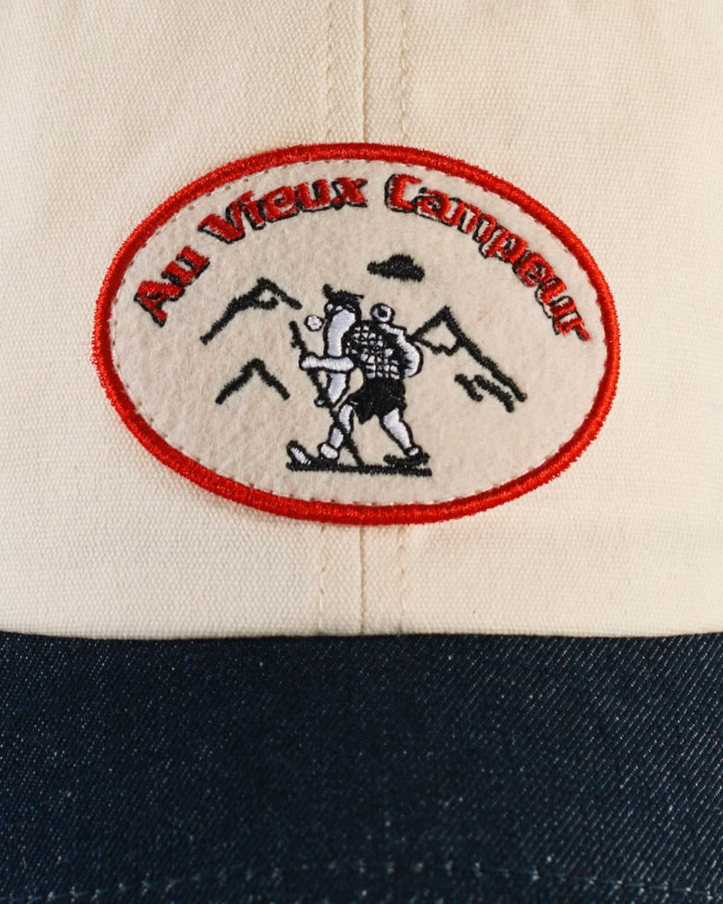 Au Vieux Campeur - Congés Payés - Casquette André - Bleu & Blanc
