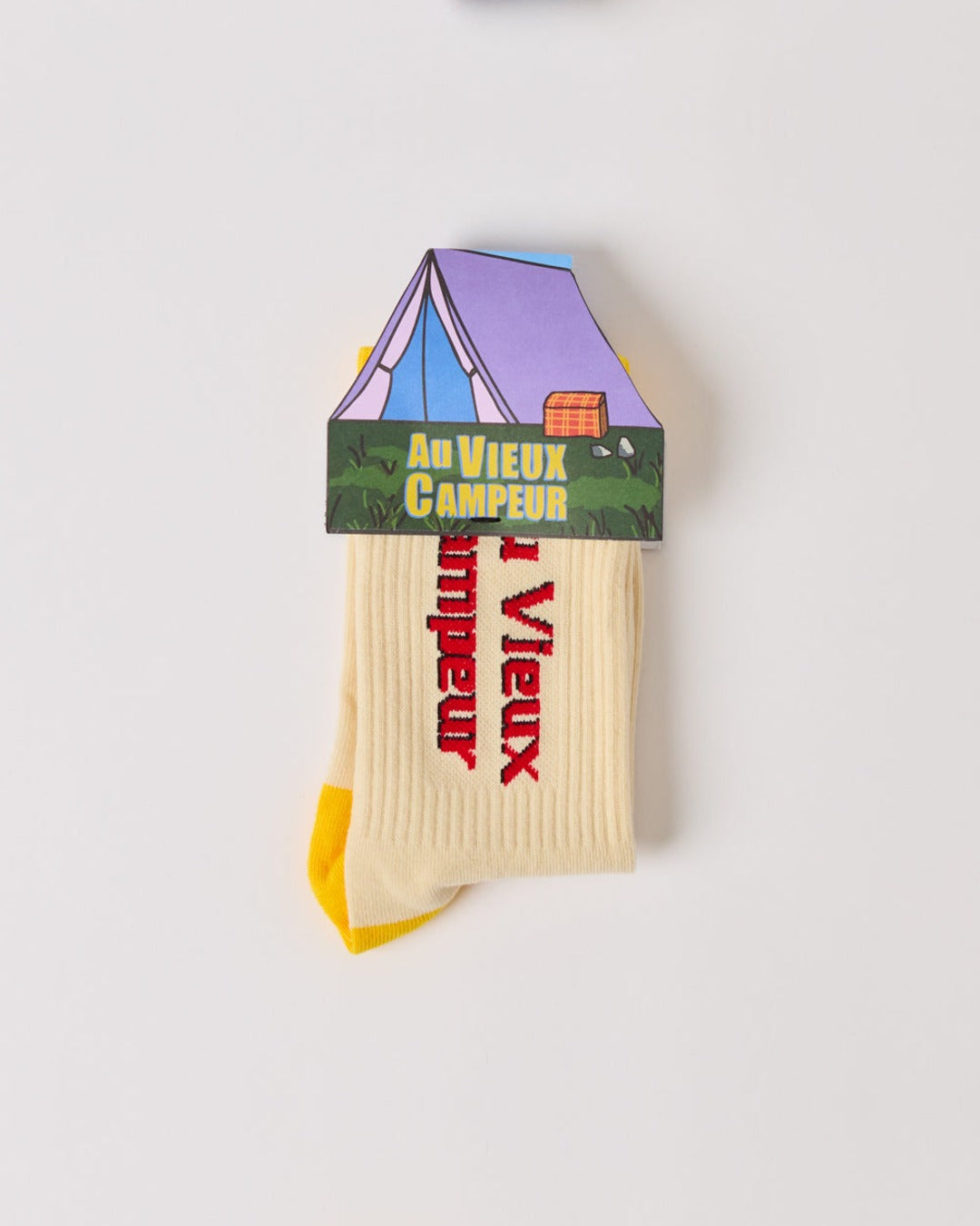 Au Vieux Campeur - Congés Payés - Au Vieux Campeur Socks - Yellow