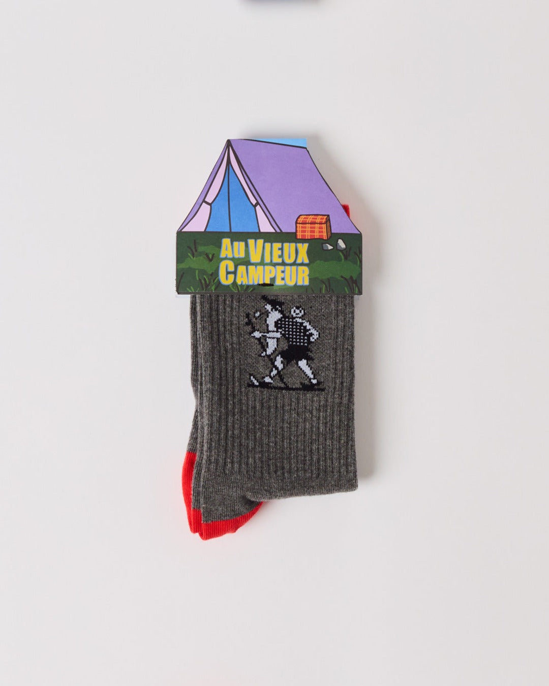 Au Vieux Campeur - Congés Payés - Marcheur Socks - Grey