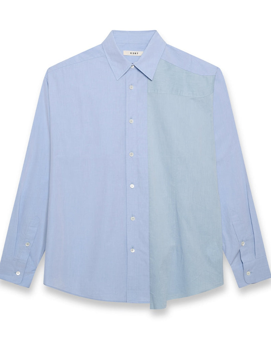 6397 - Chemise Reworked Uniform - Bleu