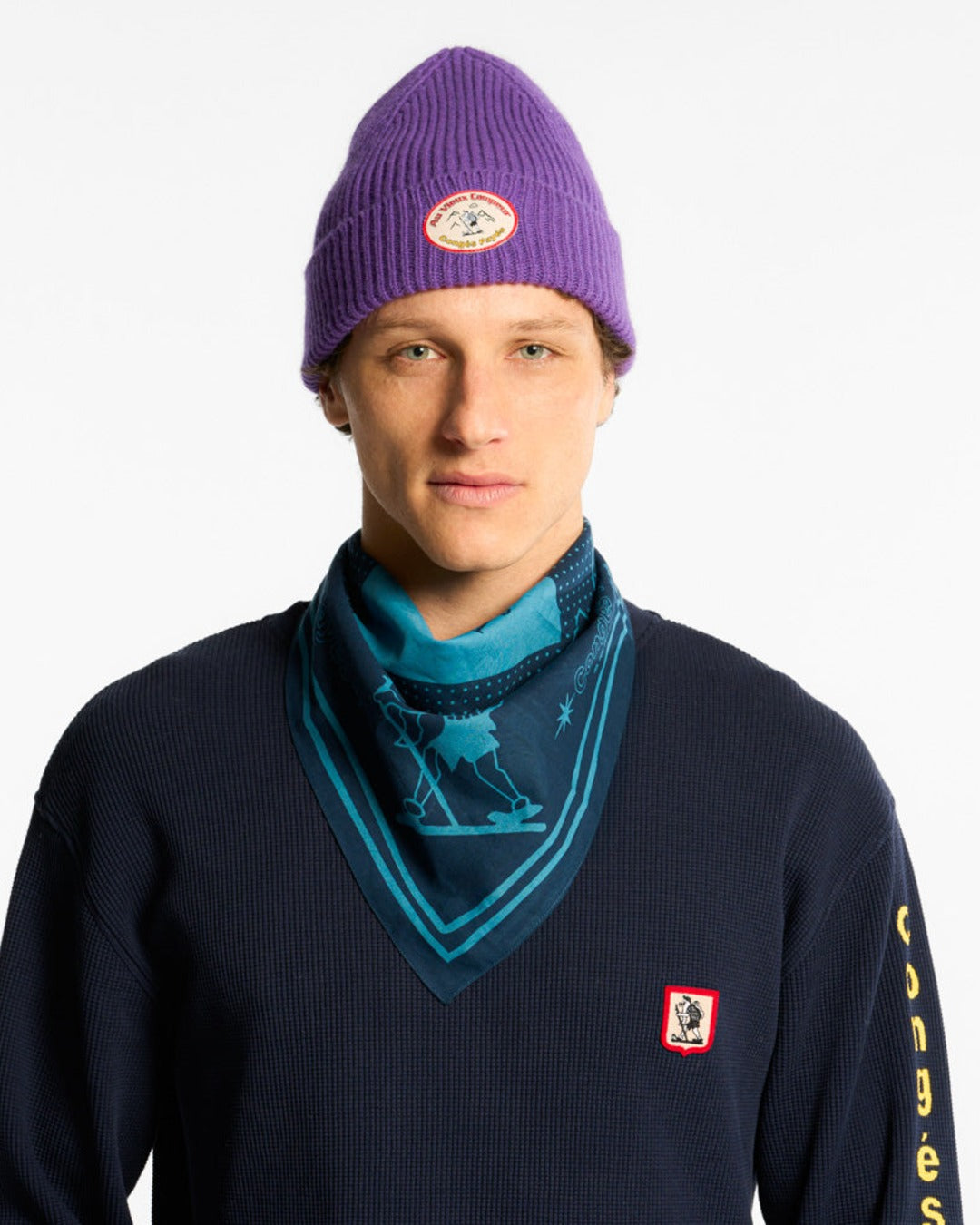 Au Vieux Campeur - Congés Payés - Au Vieux Campeur Bandana - Navy