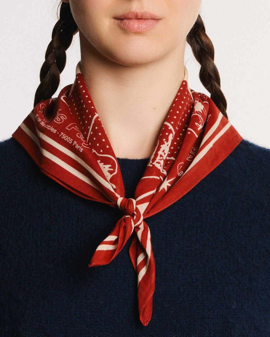 Au Vieux Campeur - Congés Payés - Au Vieux Campeur Bandana - Burgundy