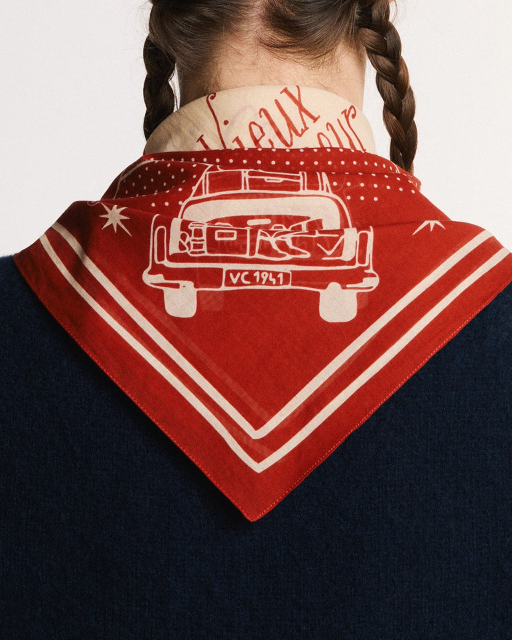 Au Vieux Campeur - Congés Payés - Au Vieux Campeur Bandana - Burgundy