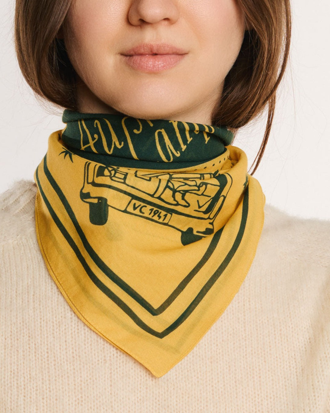 Au Vieux Campeur - Congés Payés - Au Vieux Campeur Bandana - Yellow