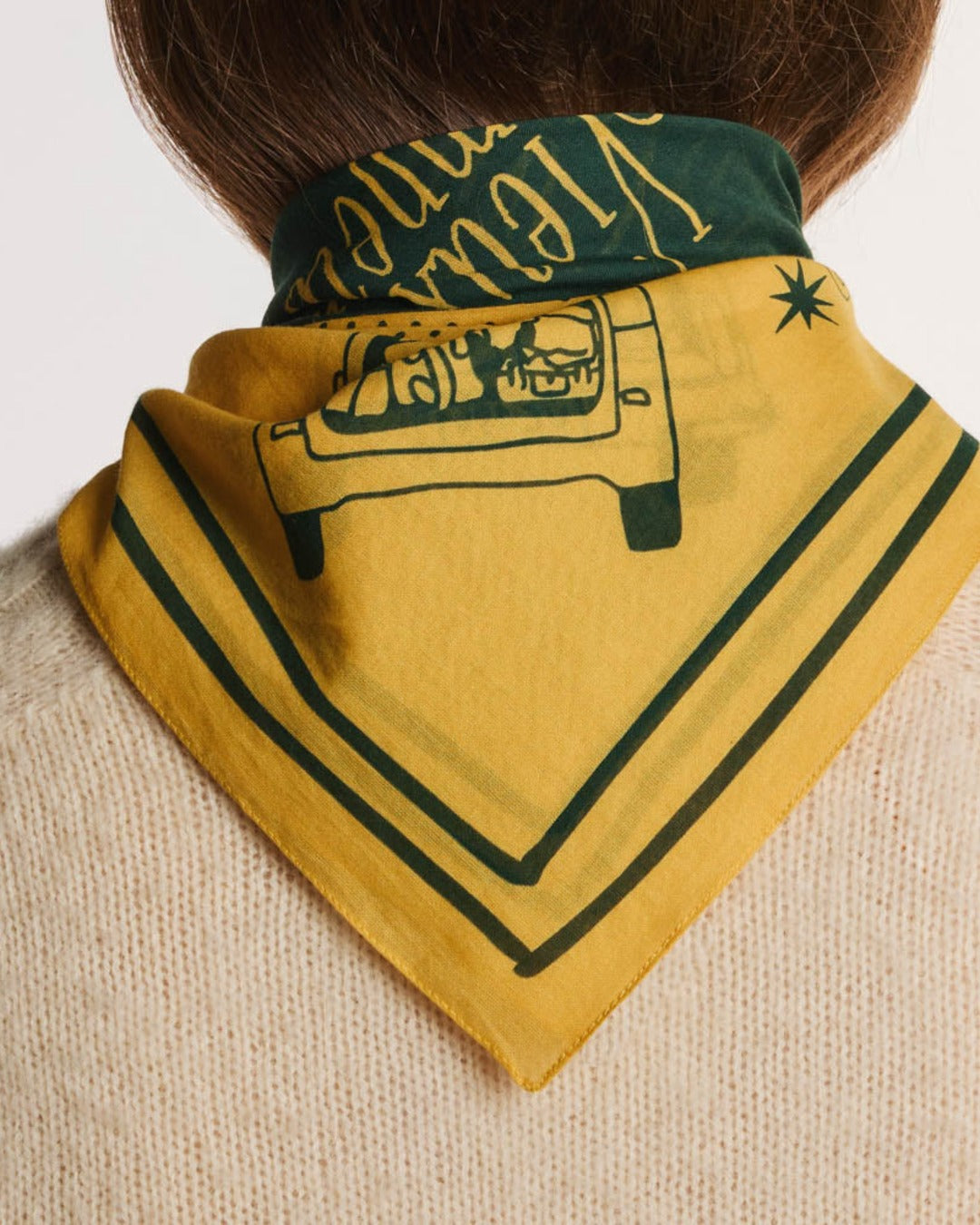 Au Vieux Campeur - Congés Payés - Au Vieux Campeur Bandana - Yellow
