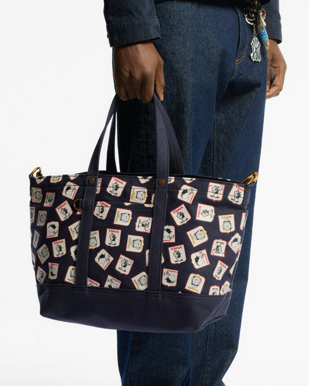 Au Vieux Campeur - Congés Payés - Après-ski Crest Tote - Navy