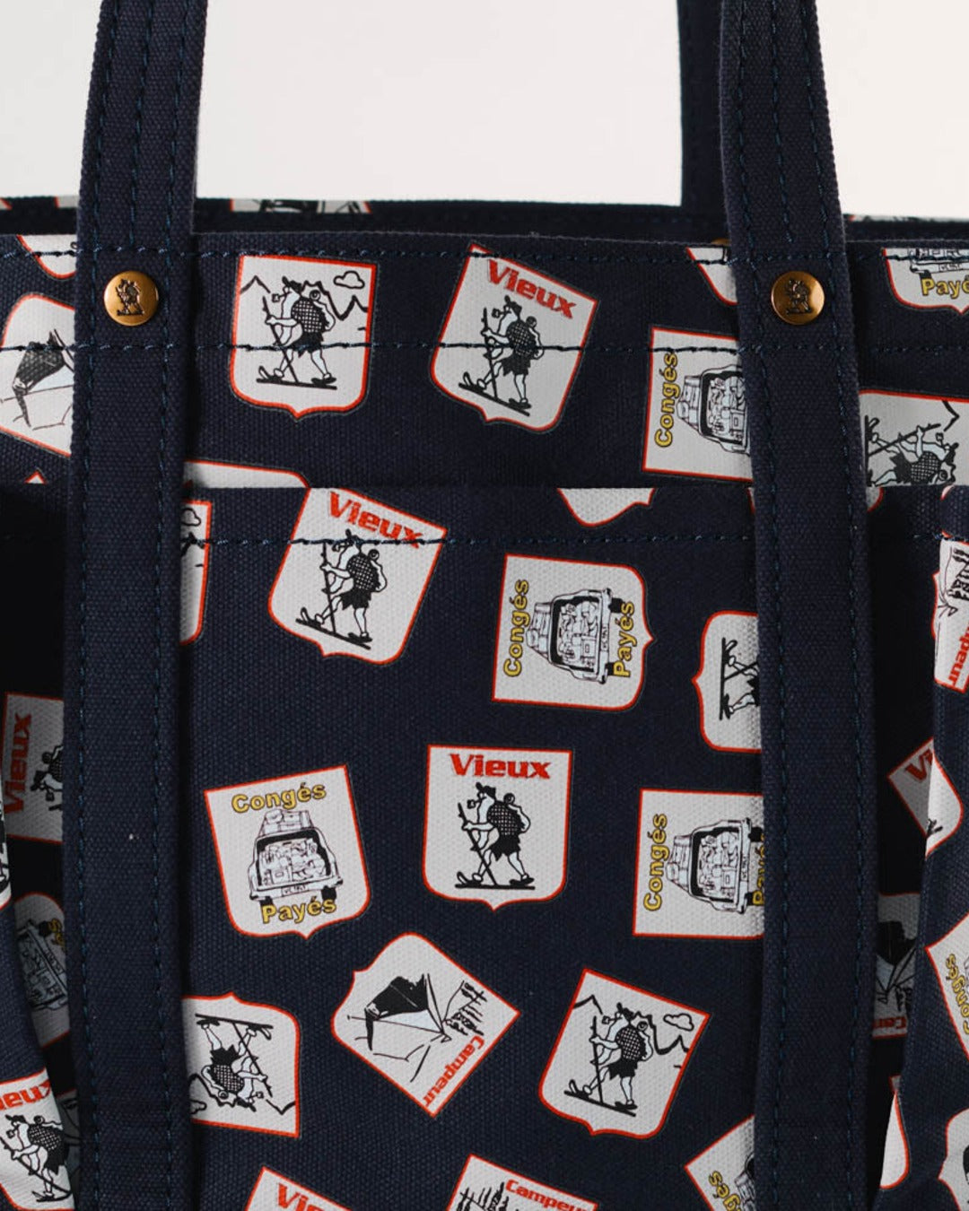 Au Vieux Campeur - Congés Payés - Après-ski Crest Tote - Navy