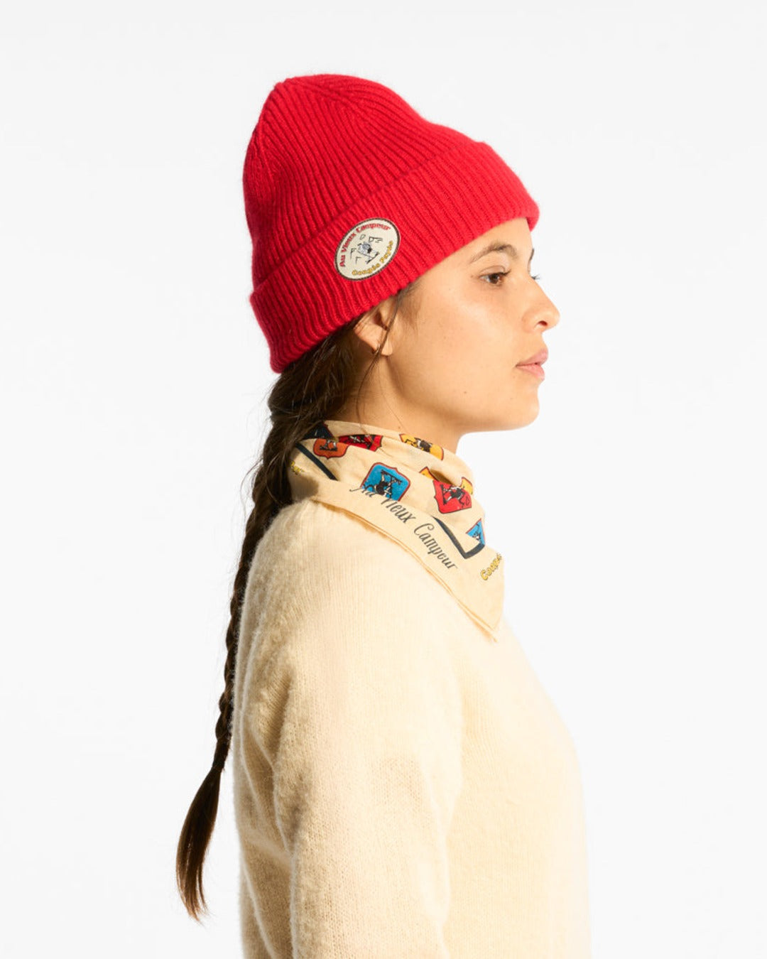 Au Vieux Campeur - Congés Payés - Bandana Domi - Blanc Multi