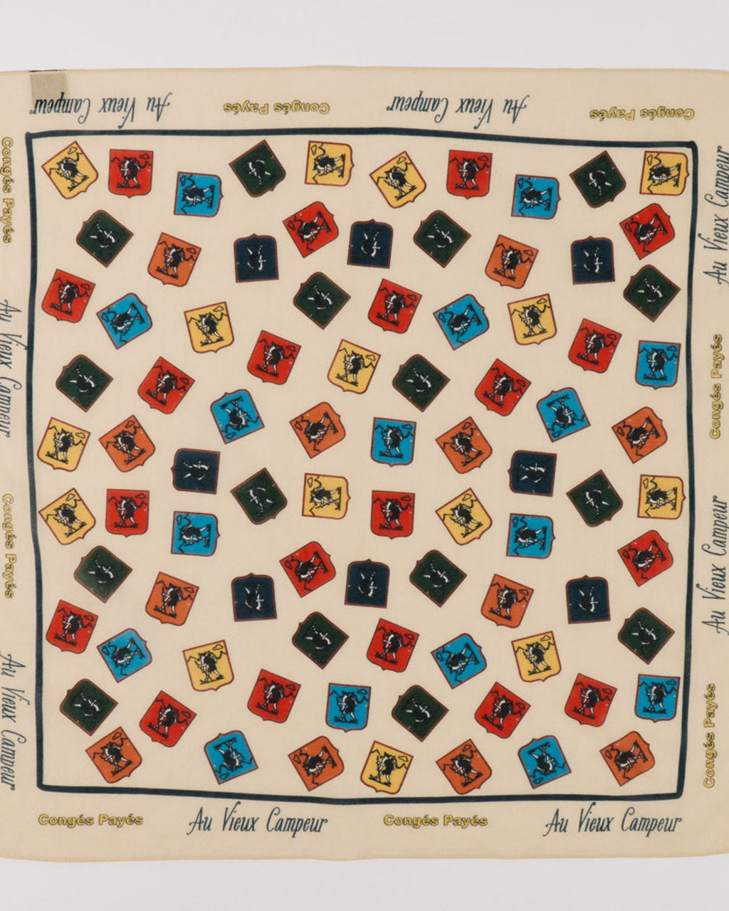 Au Vieux Campeur - Congés Payés - Bandana Domi - Blanc Multi