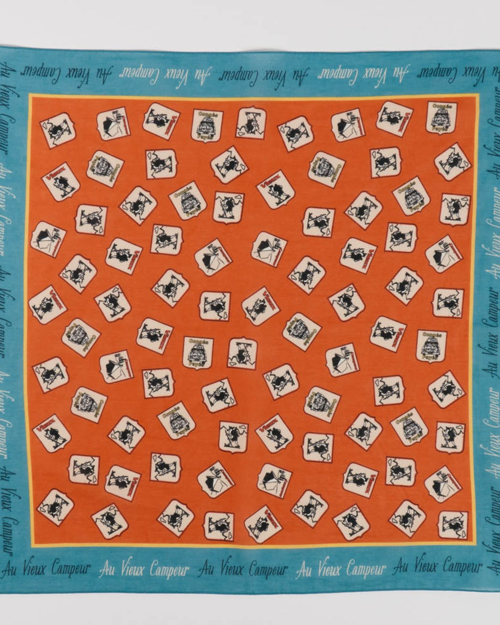 Au Vieux Campeur - Congés Payés - Domi Bandana - Blue & Orange