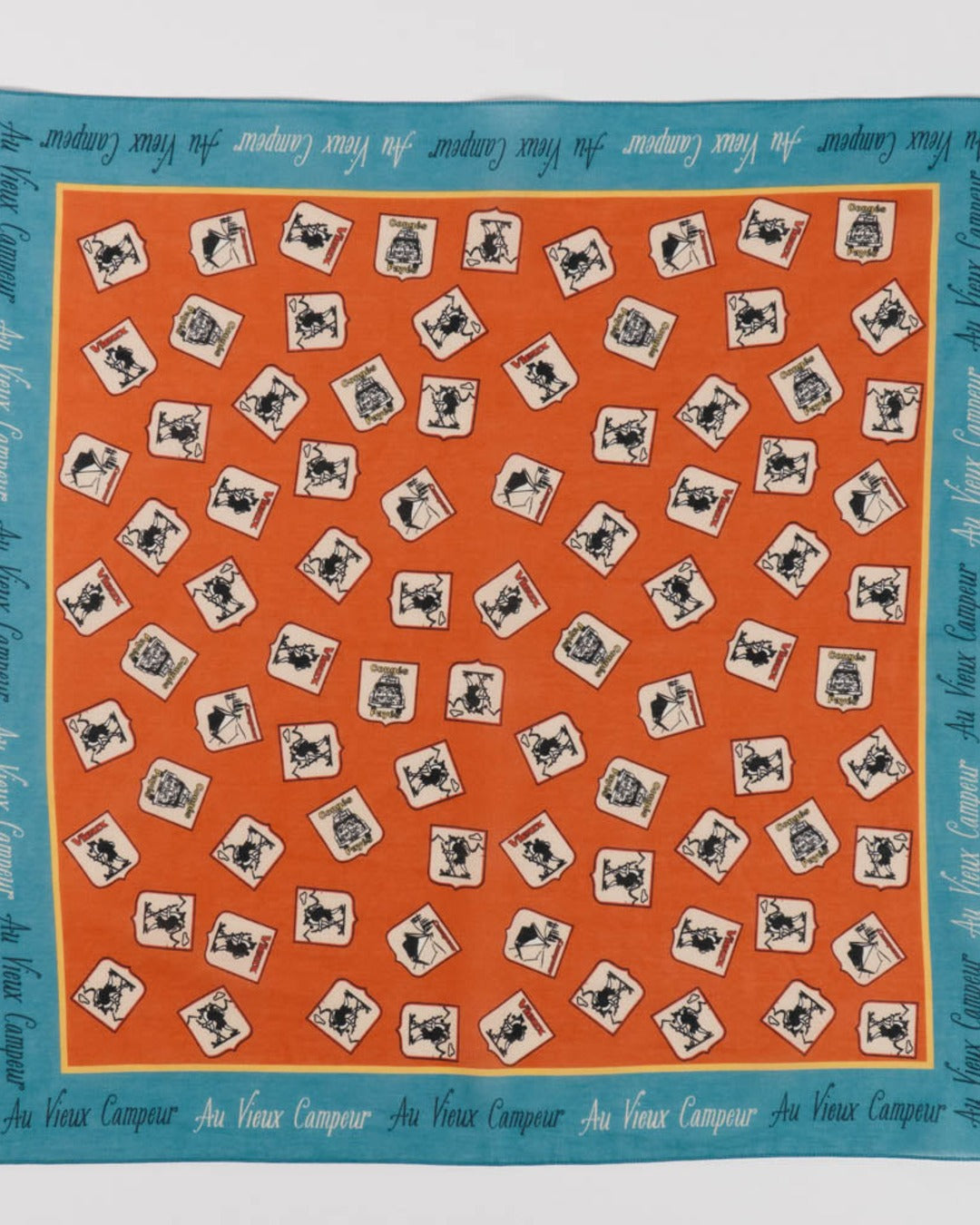 Au Vieux Campeur - Congés Payés - Domi Bandana - Blue & Orange