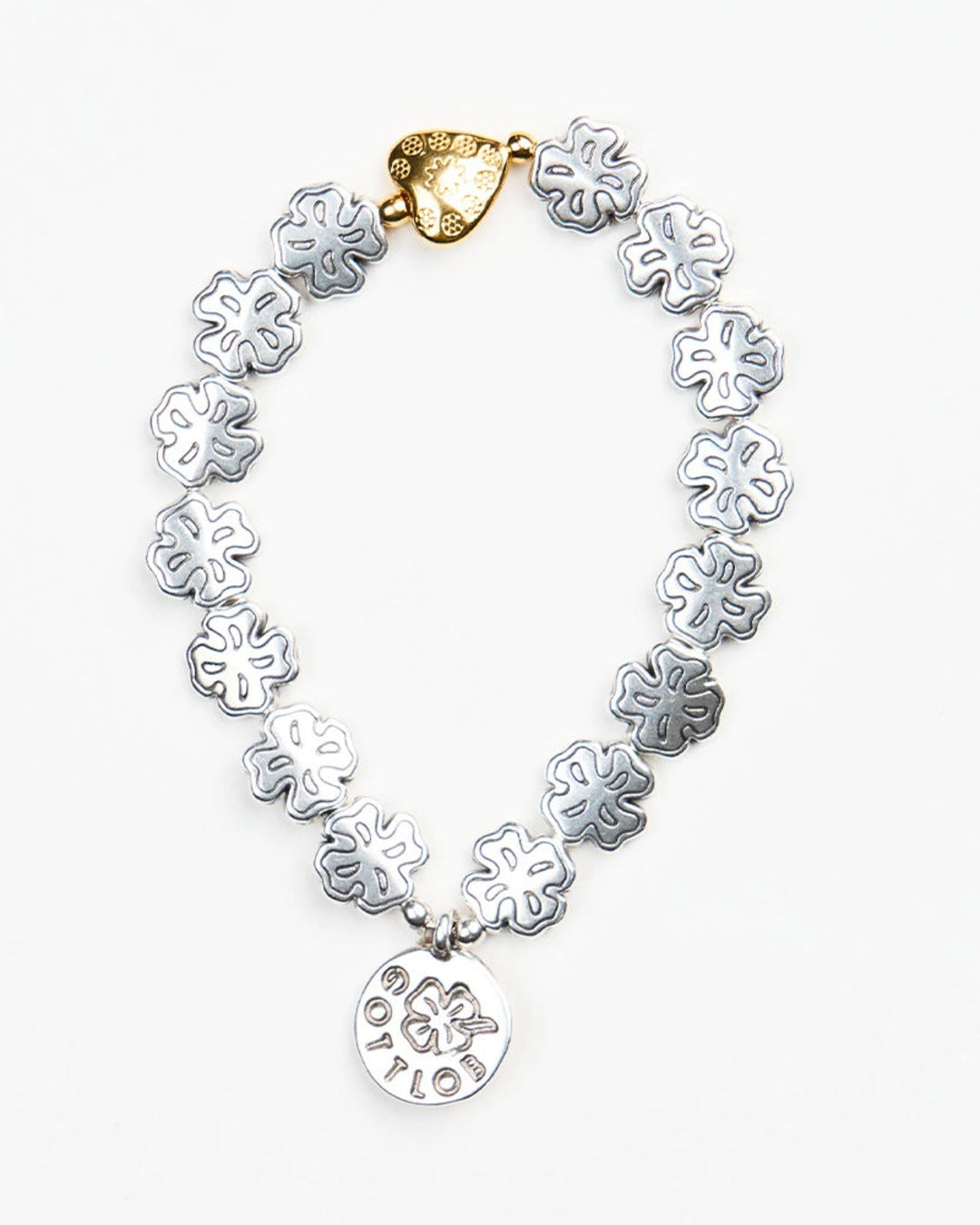 Gottlob - Edition No. 3 Bracelet - Silver Gold Heart