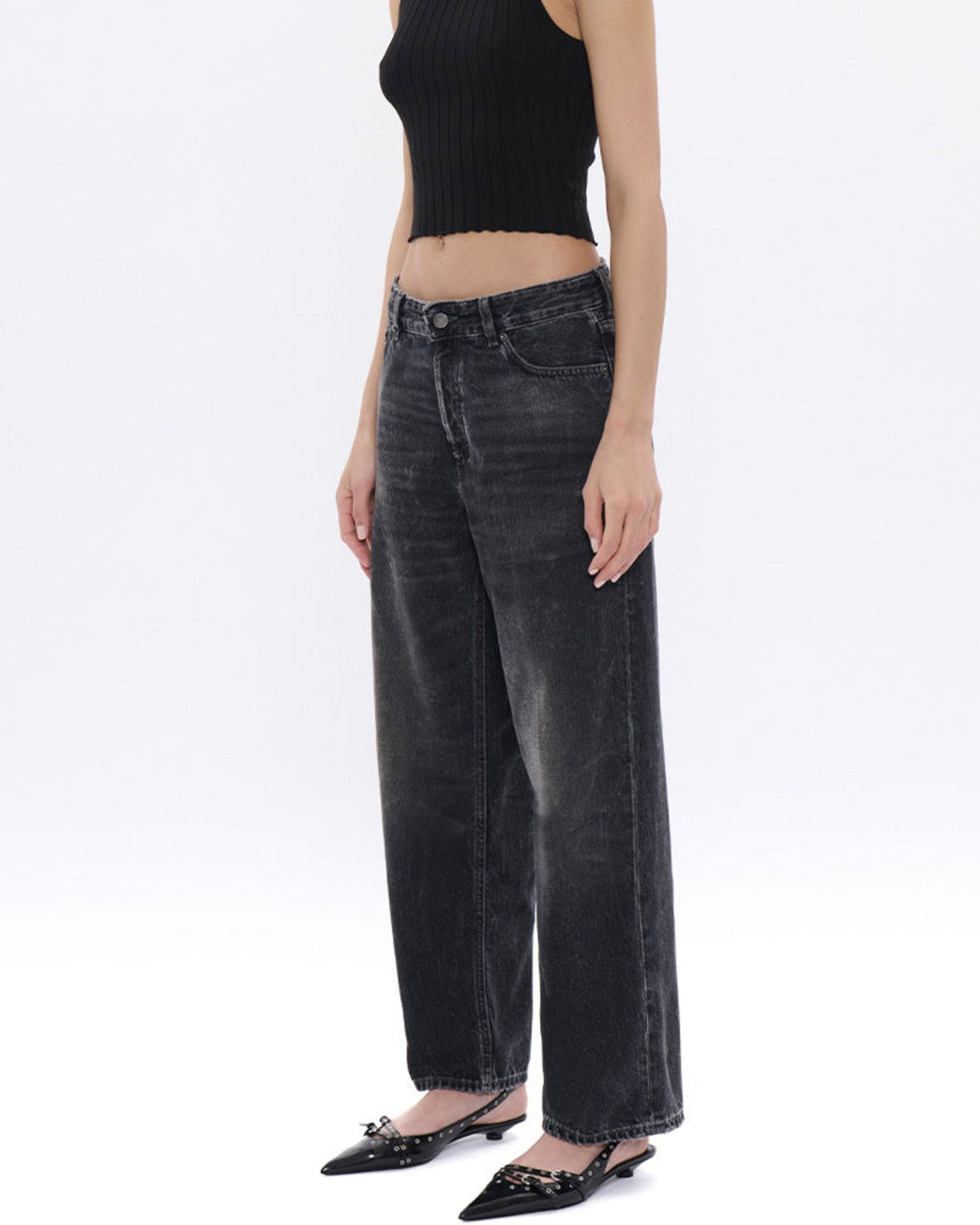 Haikure - Jeans Betty - Authentic Black