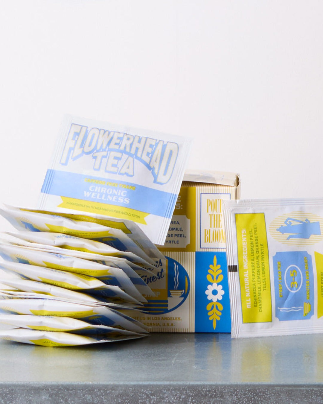 Flowerhead Tea - Sachets De Thé The Chronic Wellness
