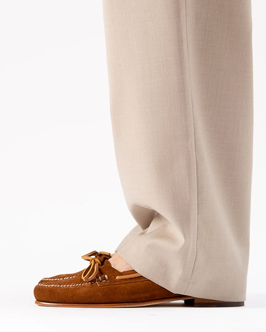 Hereu - Lorea Suede Loafers - Tobacco