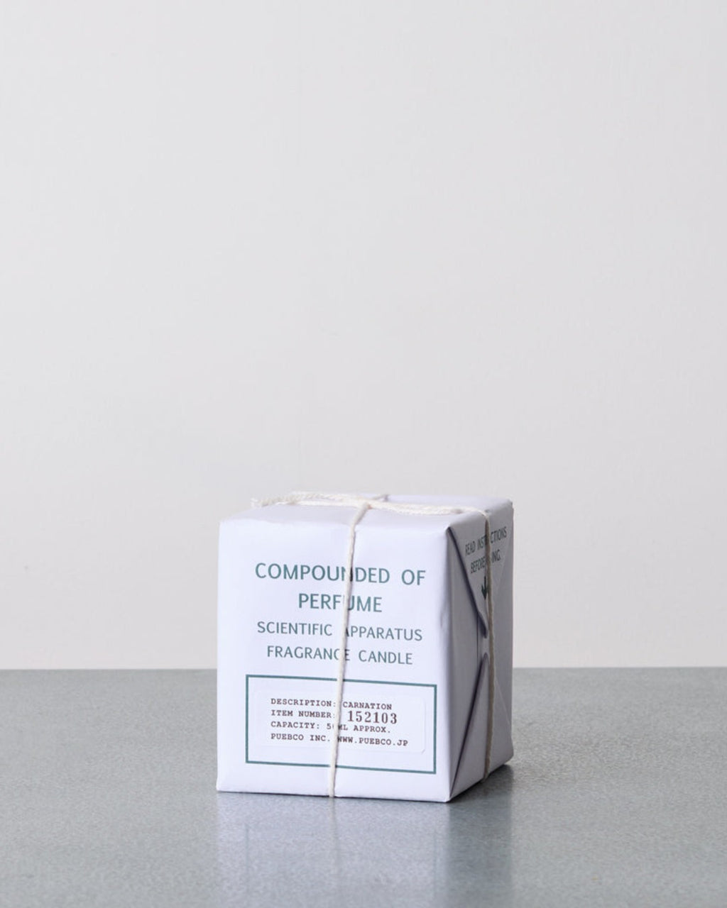 Puebco - Bougie Scientific Carnation