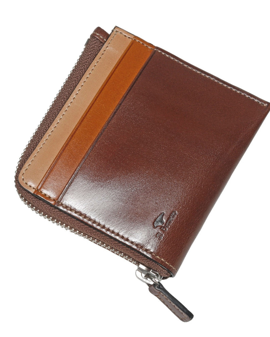 Il Bussetto - Portefeuille Zippy Multicolore - Marron