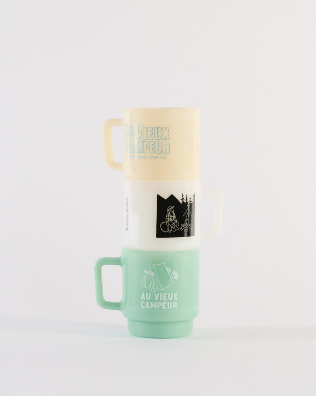 Au Vieux Campeur - Congés Payés - Mug Au Vieux Campeur - Campfire