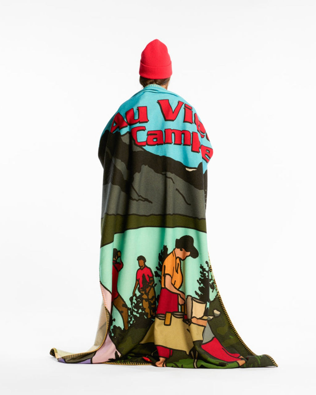 Au Vieux Campeur - Congés Payés - Au Vieux Campeur wool blanket - Camping