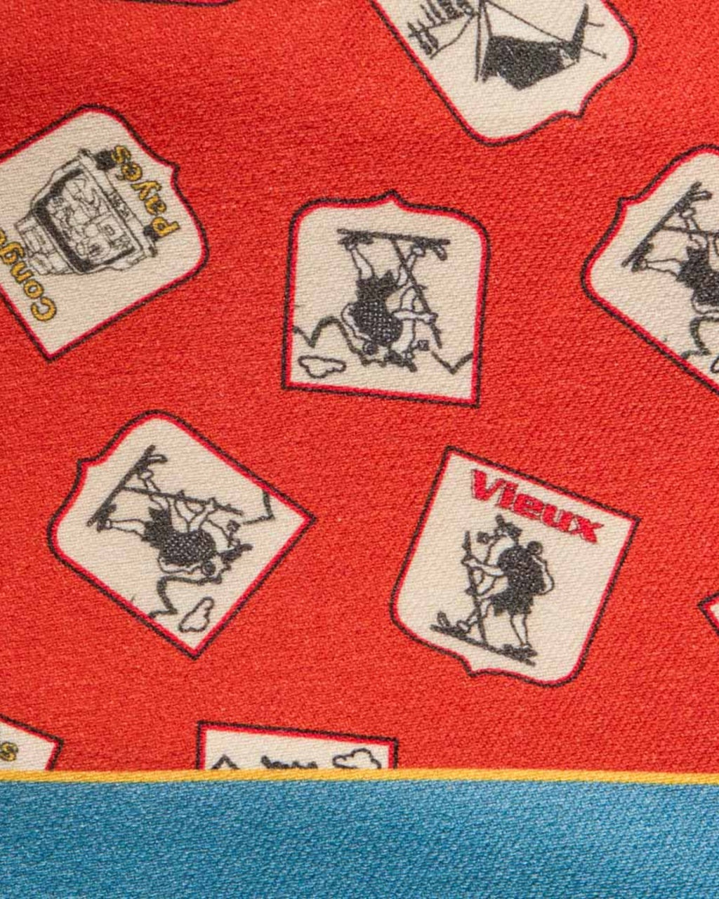 Au Vieux Campeur - Congés Payés - Plaid En Laine Blason
