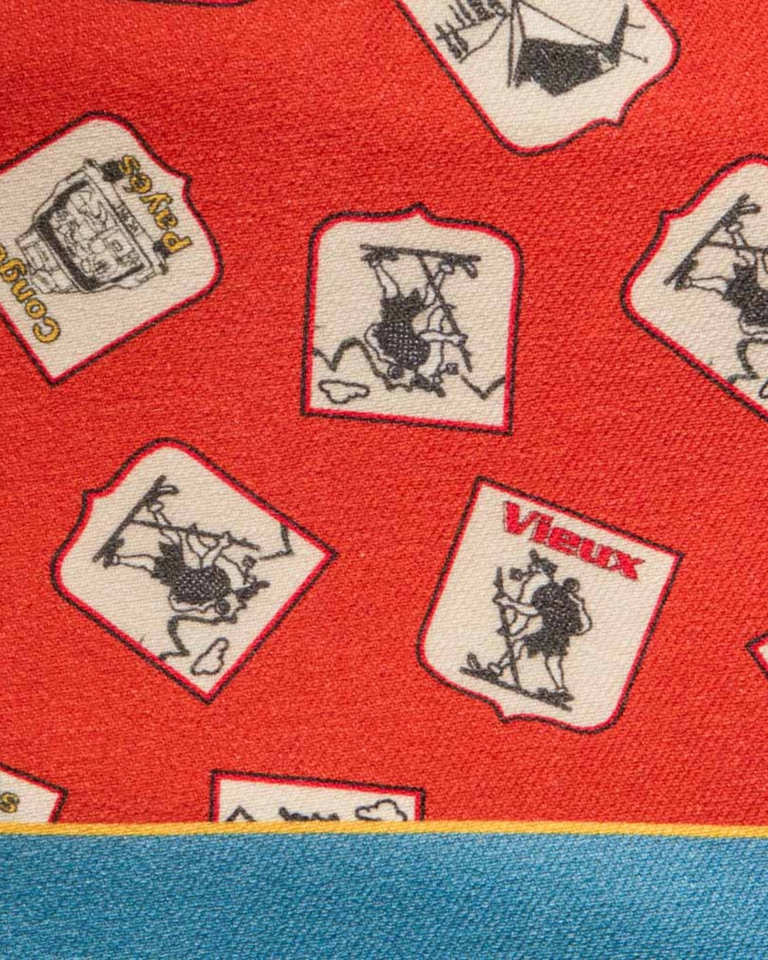 Au Vieux Campeur - Congés Payés - Plaid En Laine Blason