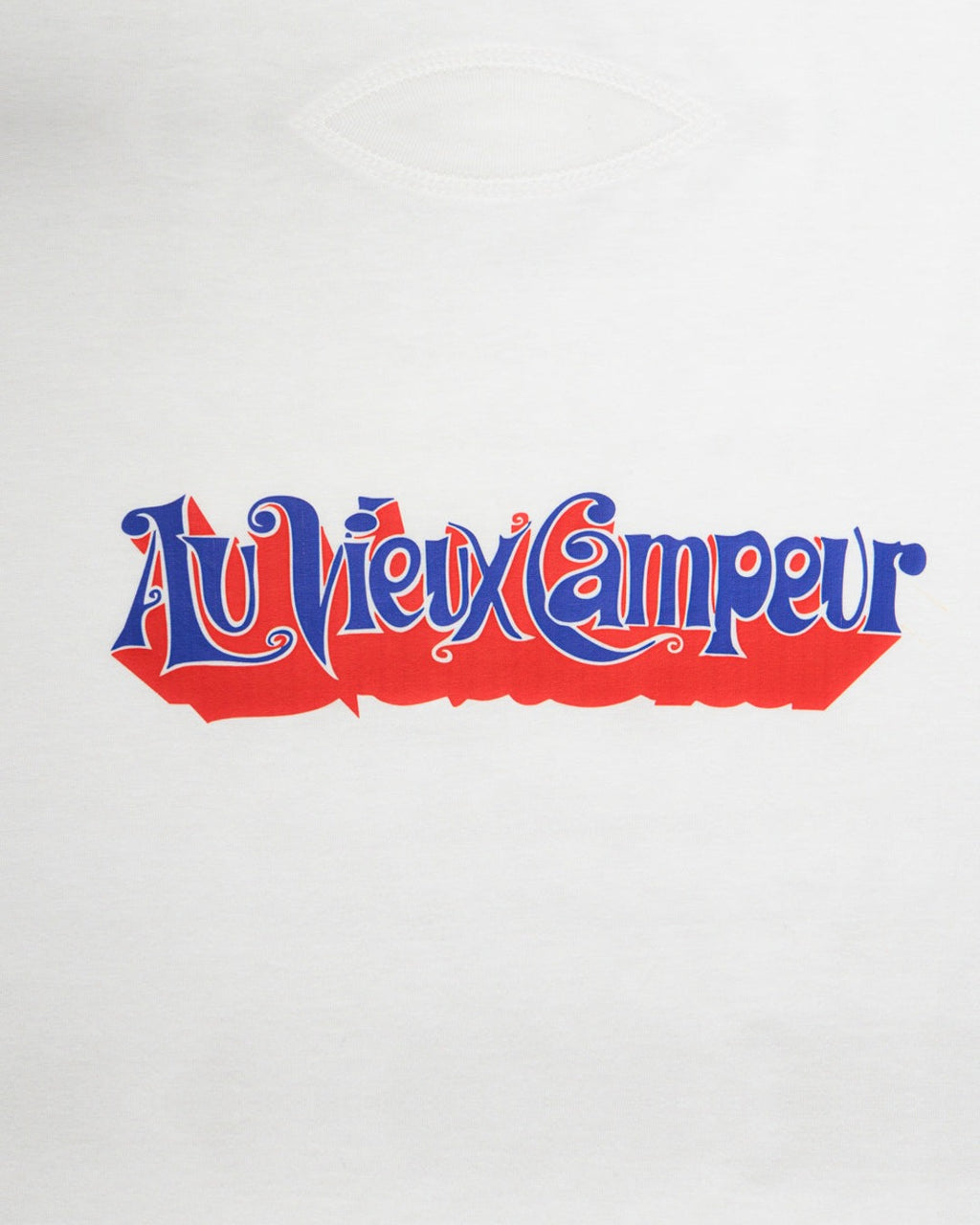 Au Vieux Campeur - Congés Payés - 1976 Blanket Long Sleeve T-shirt - White
