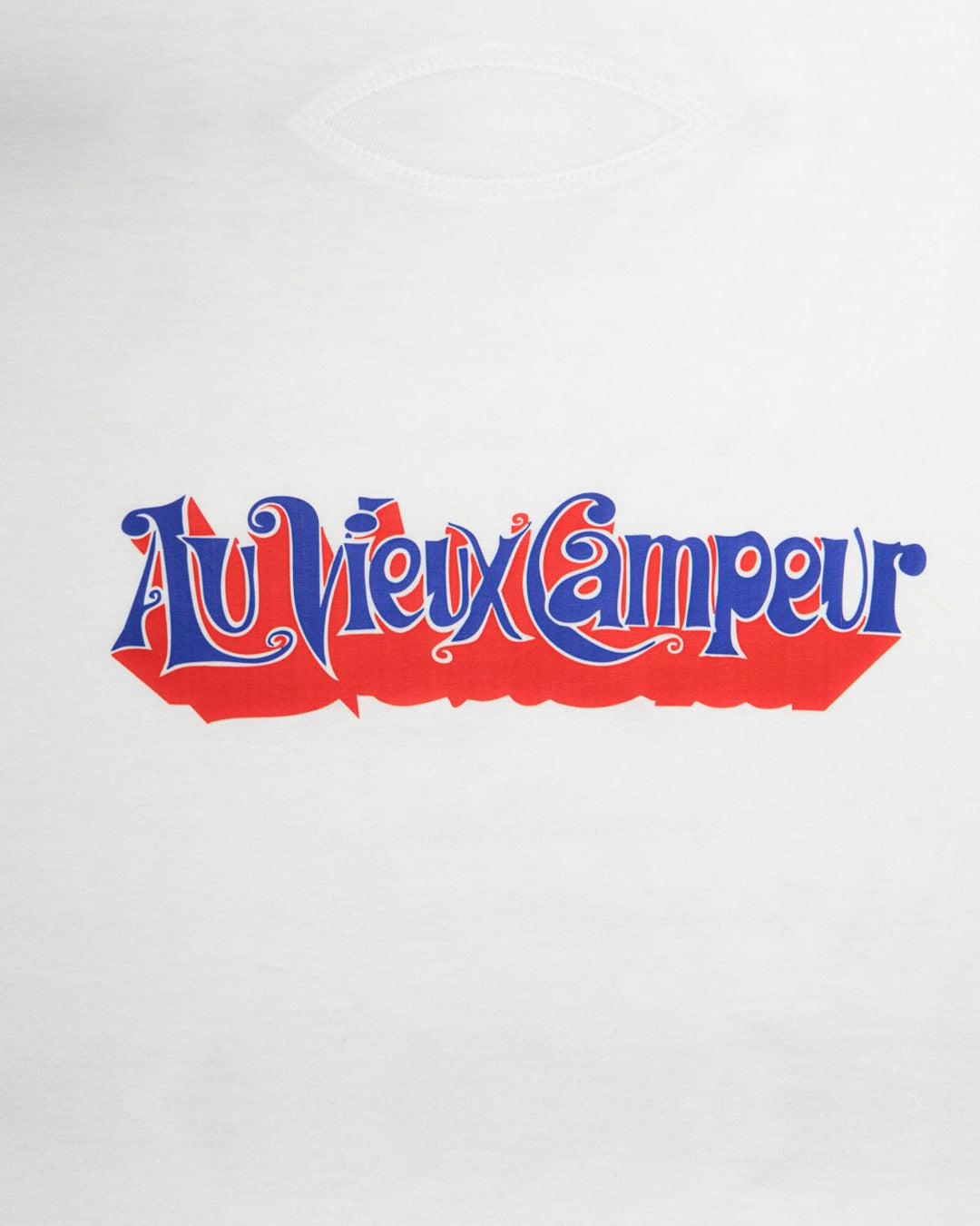 Au Vieux Campeur - Congés Payés - 1976 Blanket Long Sleeve T-shirt - White