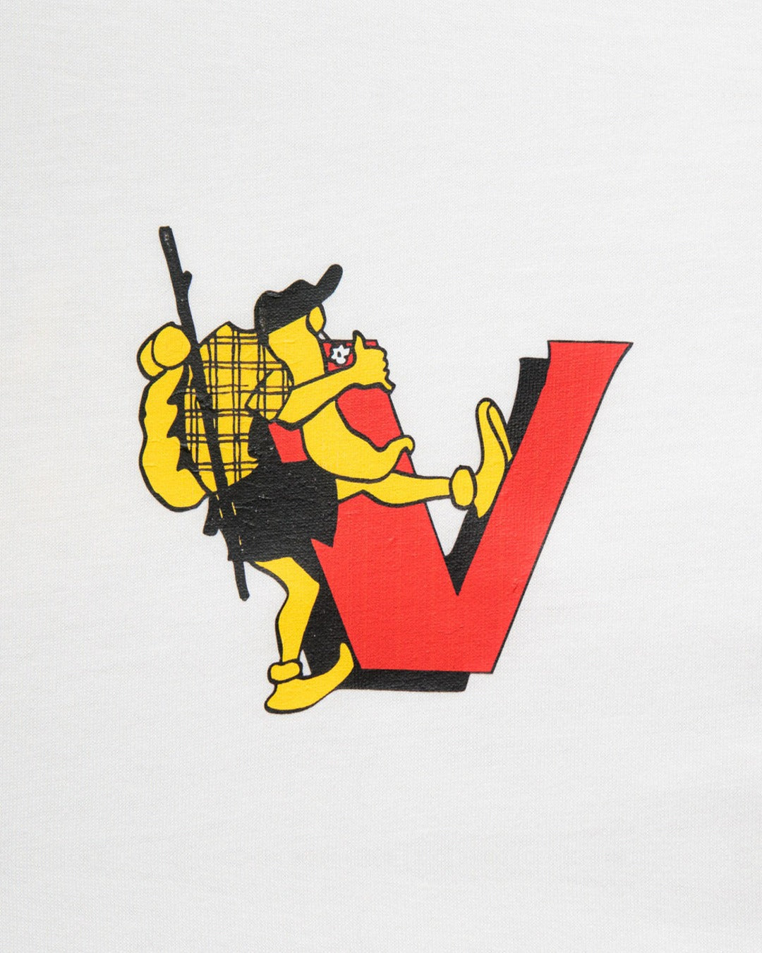 Au Vieux Campeur - Congés Payés - T-Shirt Manches Longues Grimpeur - Blanc