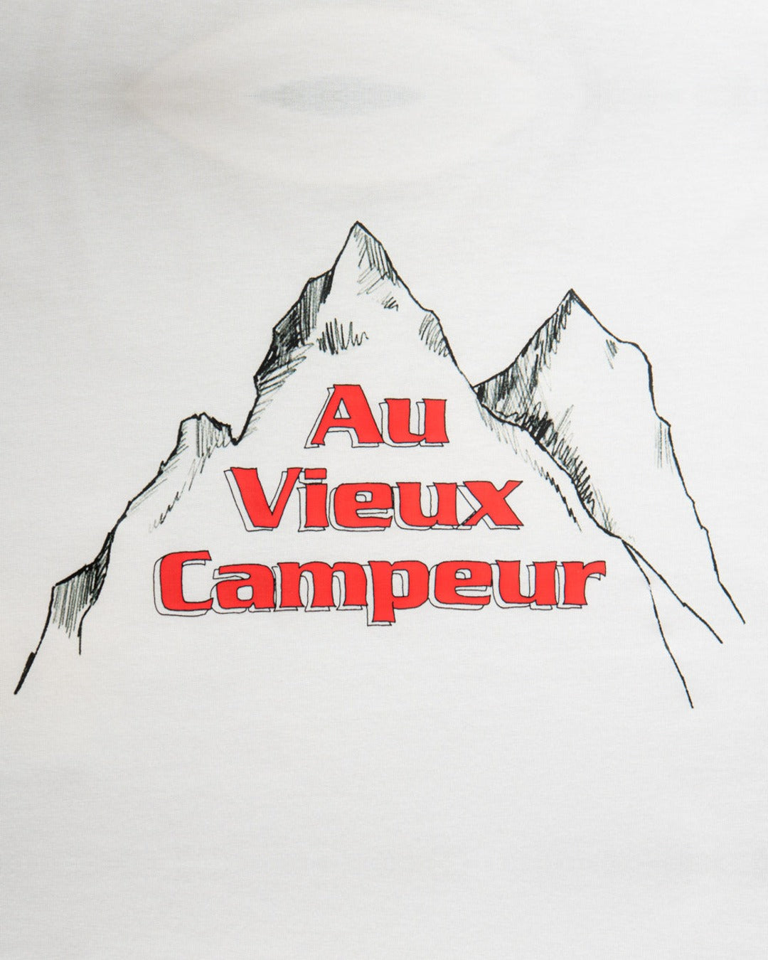 Au Vieux Campeur - Congés Payés - T-Shirt Manches Longues Grimpeur - Blanc