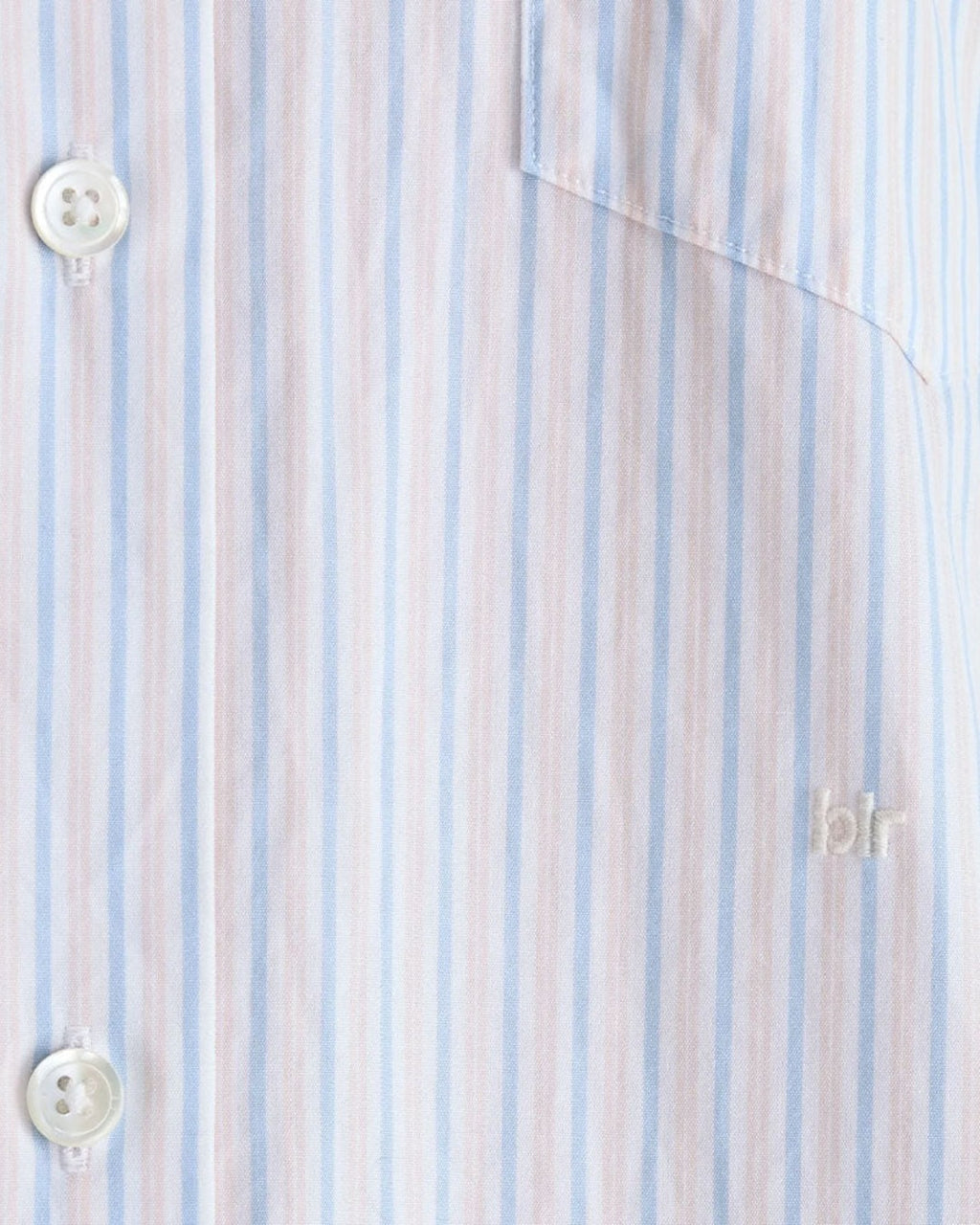 Bellerose - Giorgia Striped Shirt - Blue & Pink
