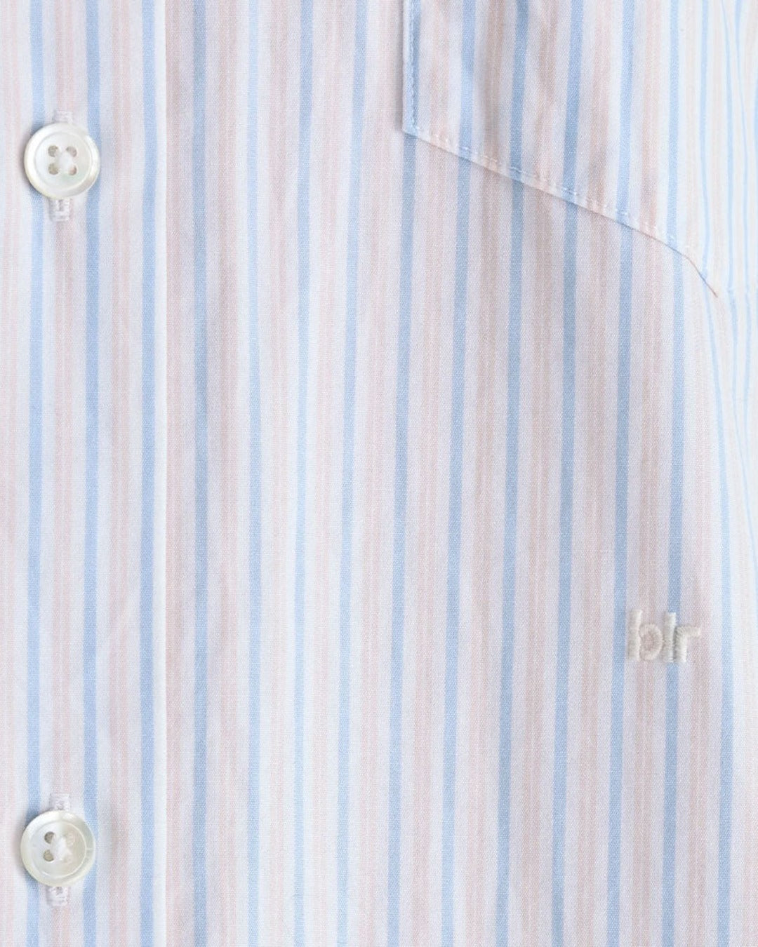 Bellerose - Giorgia Striped Shirt - Blue & Pink