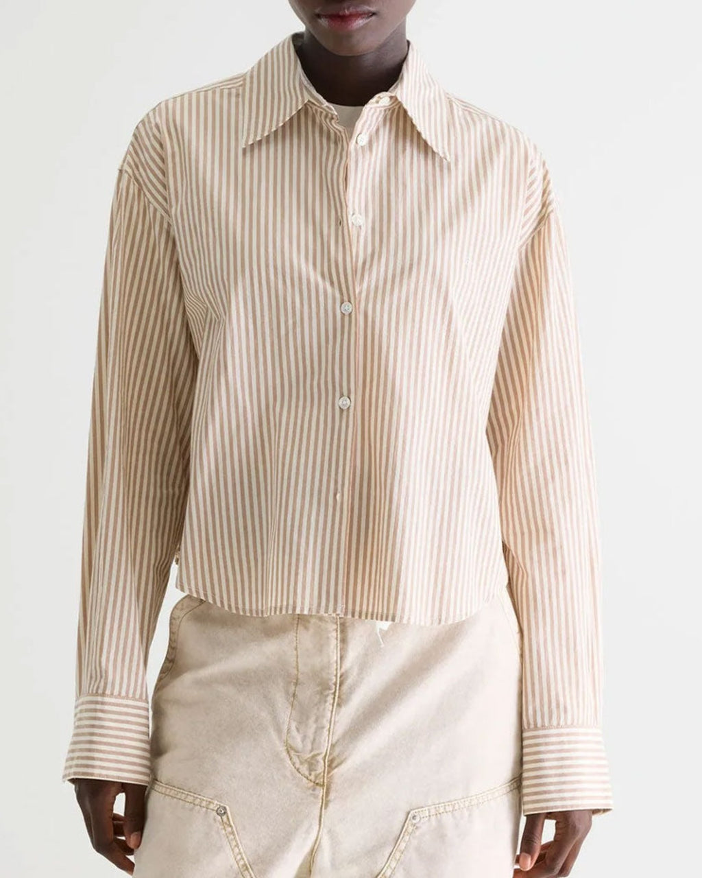 Bellerose - Chemise rayée Johan - Malt