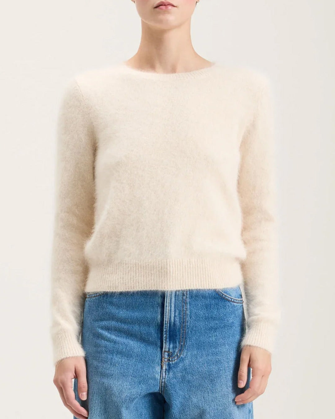Bellerose - Datti Angora Sweater - Parchment