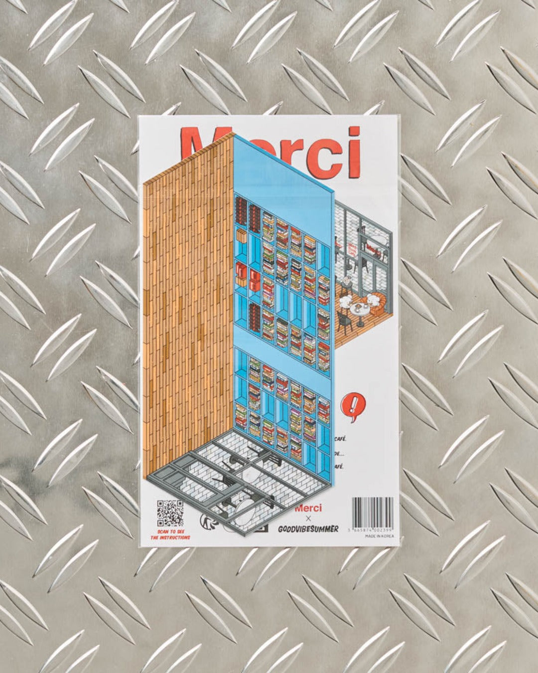 Merci - Kit stickers Used Book Café