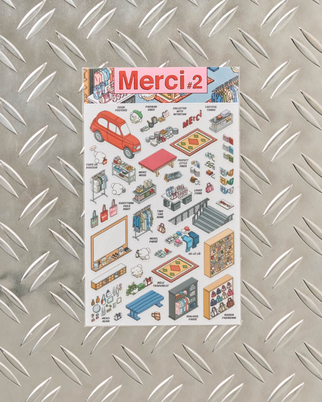 Merci - Kit Stickers #2