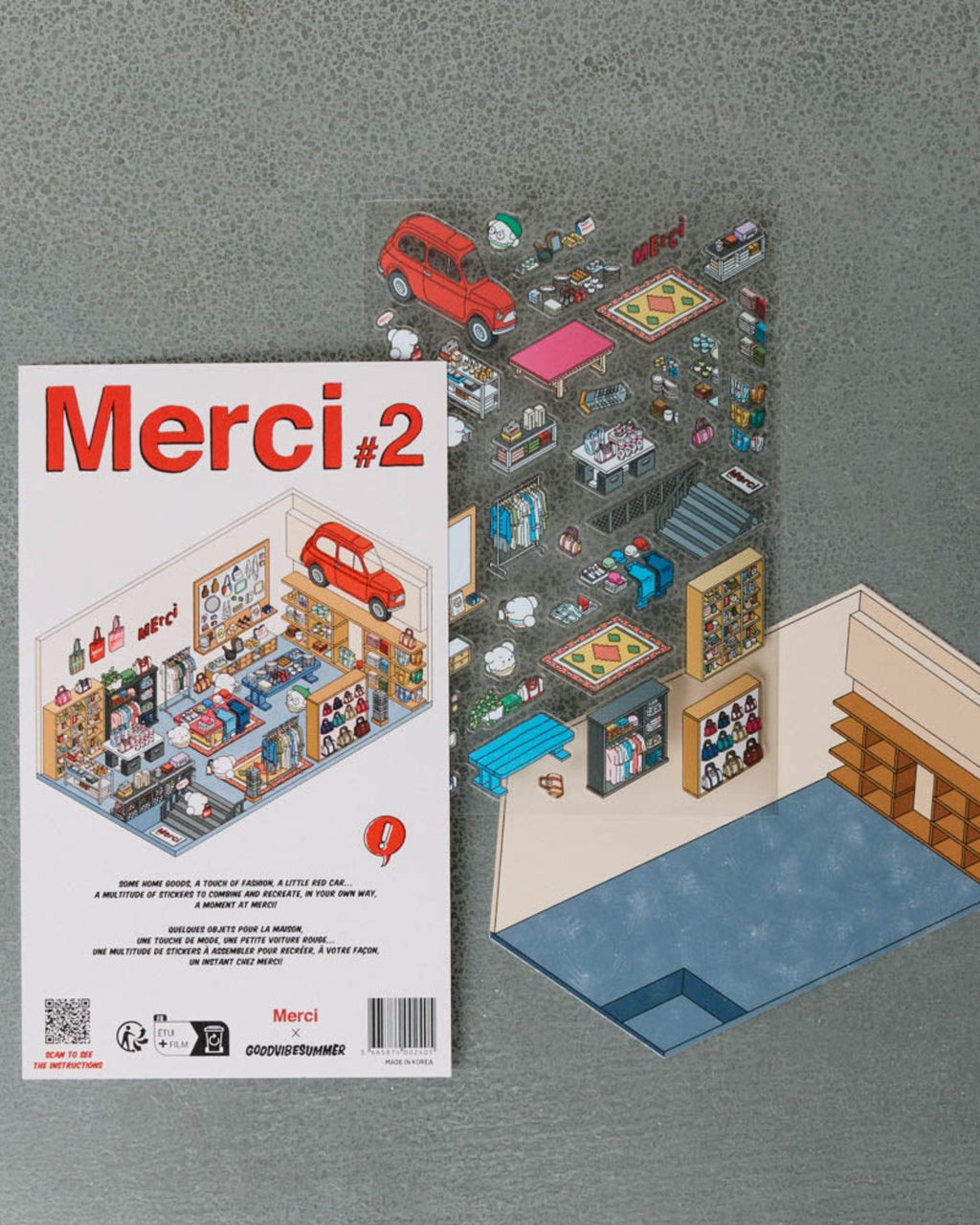 Merci - Kit Stickers #2