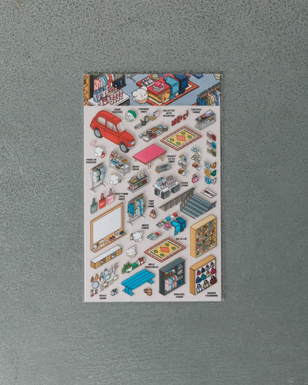 Merci - Kit Stickers #2