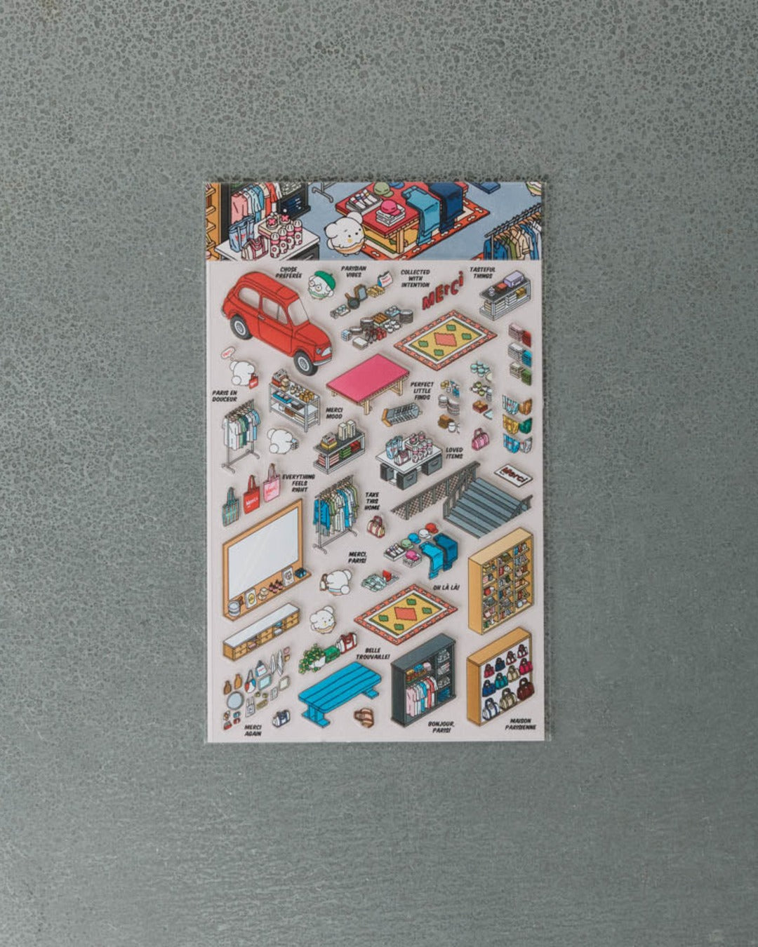 Merci - Kit Stickers #2