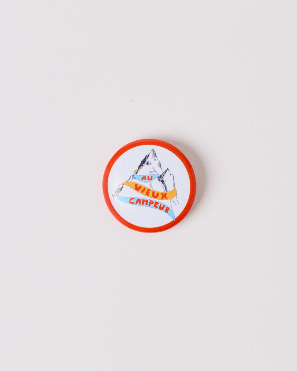 Au Vieux Campeur - Paid Leave - Mountain Ribbon Badge