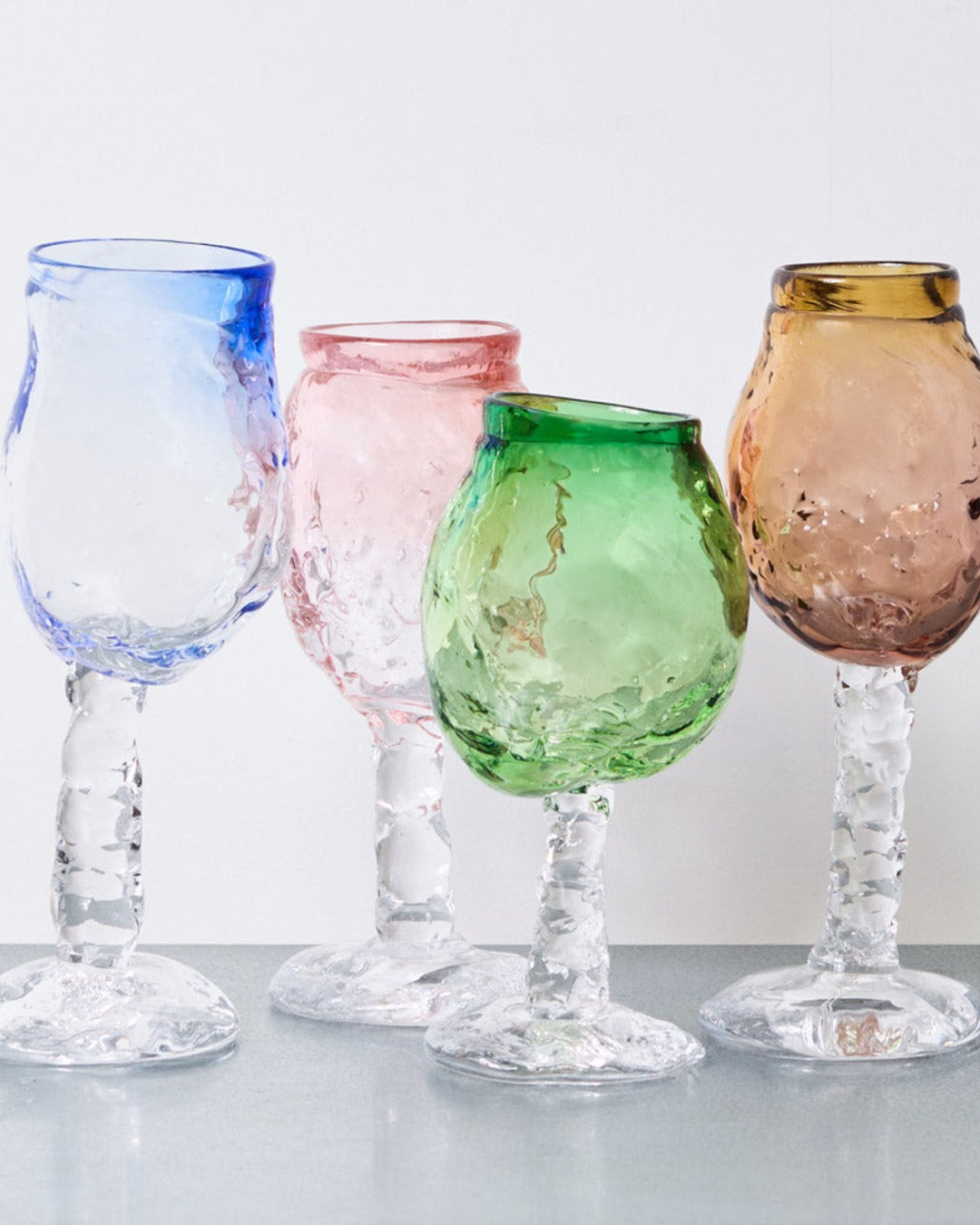 Bernard Heesen - Verre À Vin - Bleu Clair