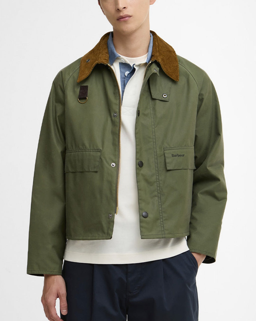 Barbour - Veste Spey Wax - Light Moss