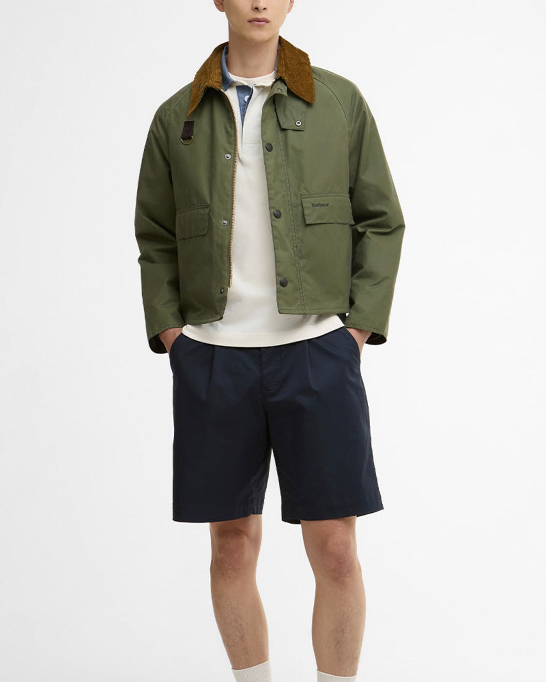 Barbour - Veste Spey Wax - Light Moss