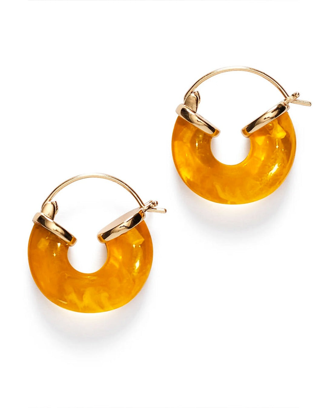 Anni Lu - Boucles D'Oreilles Petit Swell Hoop - Amber