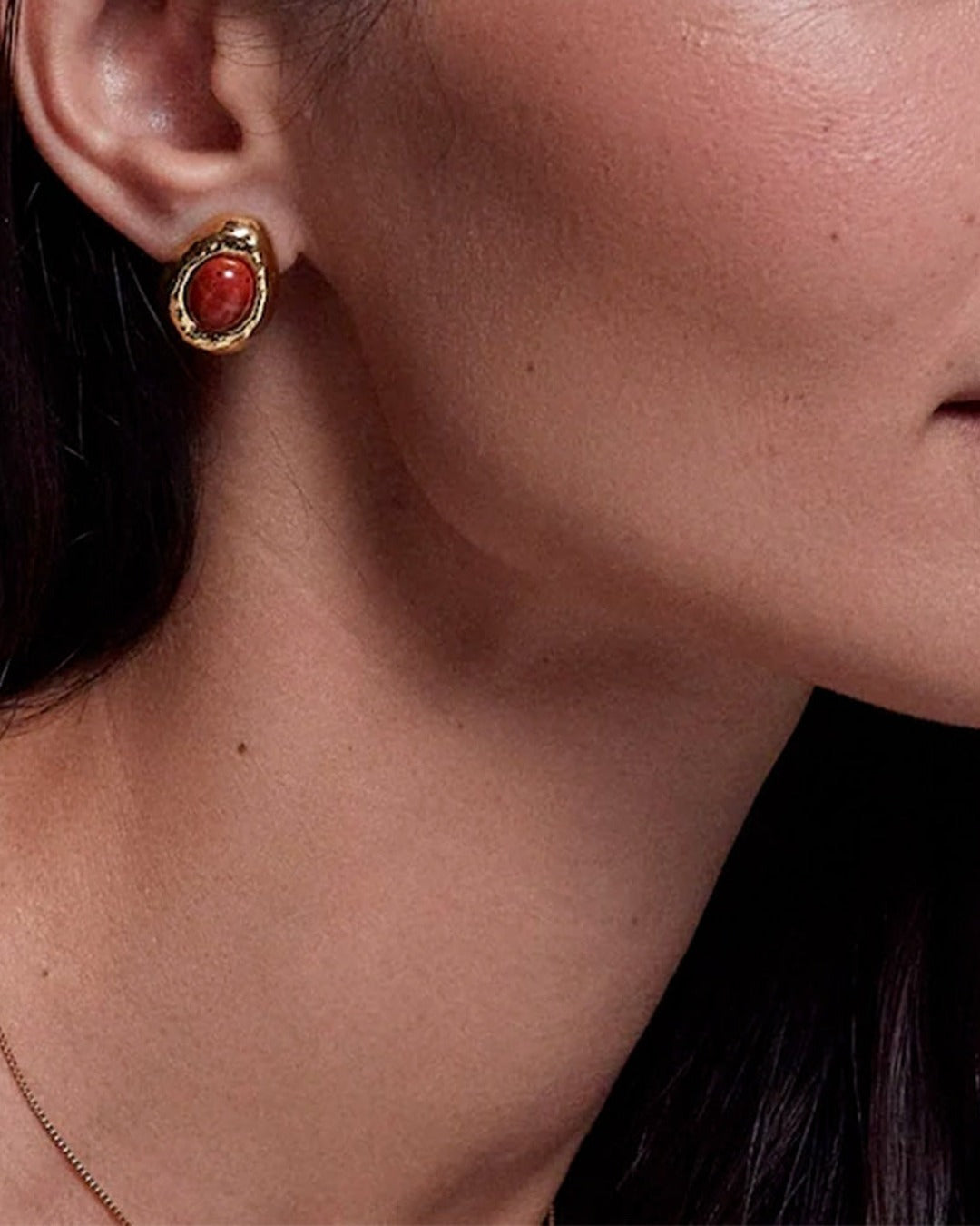 Anni Lu - Boucles D'Oreilles Cherry On Top - Doré